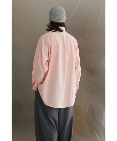 Raglan Clear Loose Long Sleeve Shirt / 4color