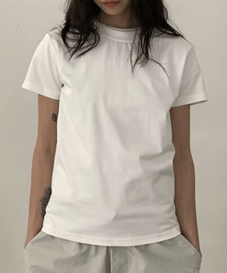Vintage Fitted Crop Tee