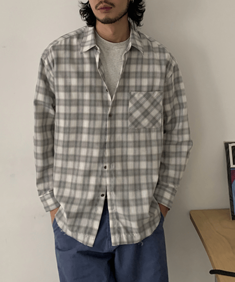Retro Plaid Casual Shirt