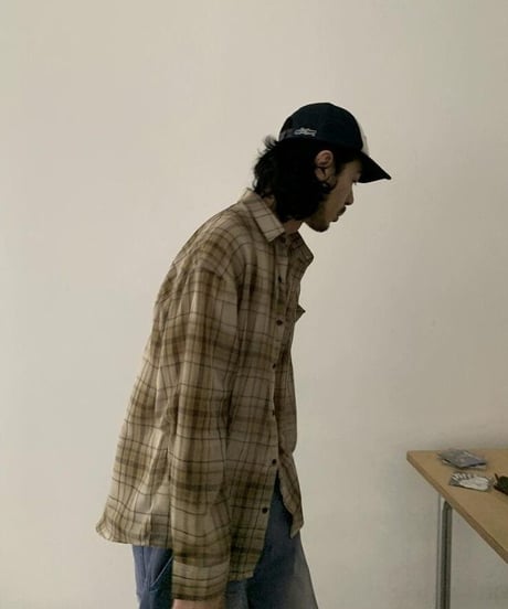 Retro Plaid Casual Shirt L/S