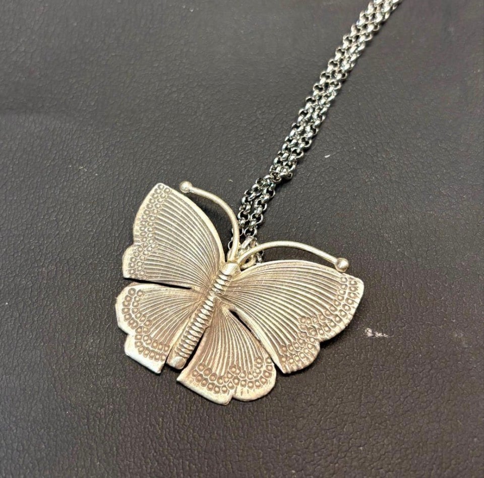 カレンシルバー ネックレス（Necklace） 蝶 Butterfly | 旅する