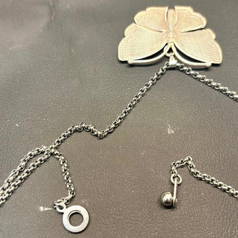 カレンシルバー ネックレス（Necklace） 蝶 Butterfly | 旅する