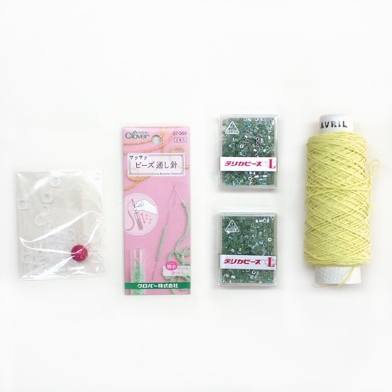 ビーズクロッシェのミニポーチ | アヴリル吉祥寺｜糸、毛糸の専門店