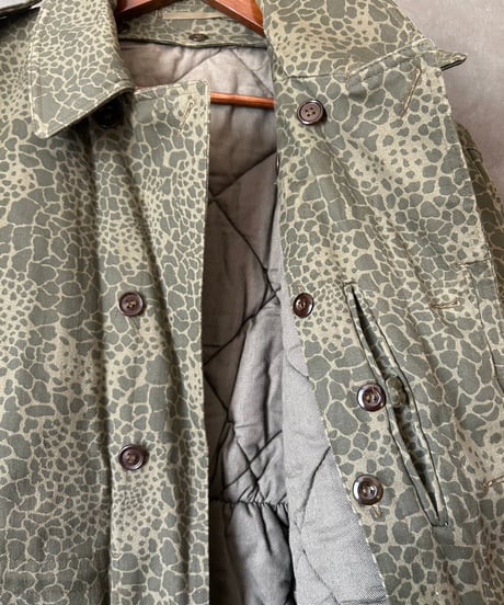 80s Poland military M89leopard camo jacket