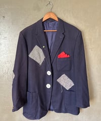 50s made in England custom patchwork jacket