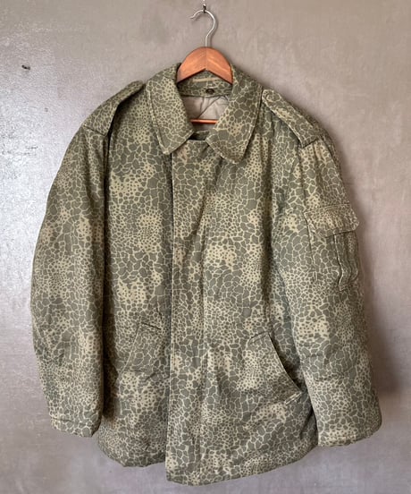 80s Poland military M89leopard camo jacket