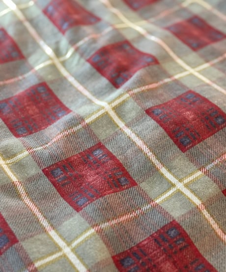50s CHANDLER Cotton Flannel shirt