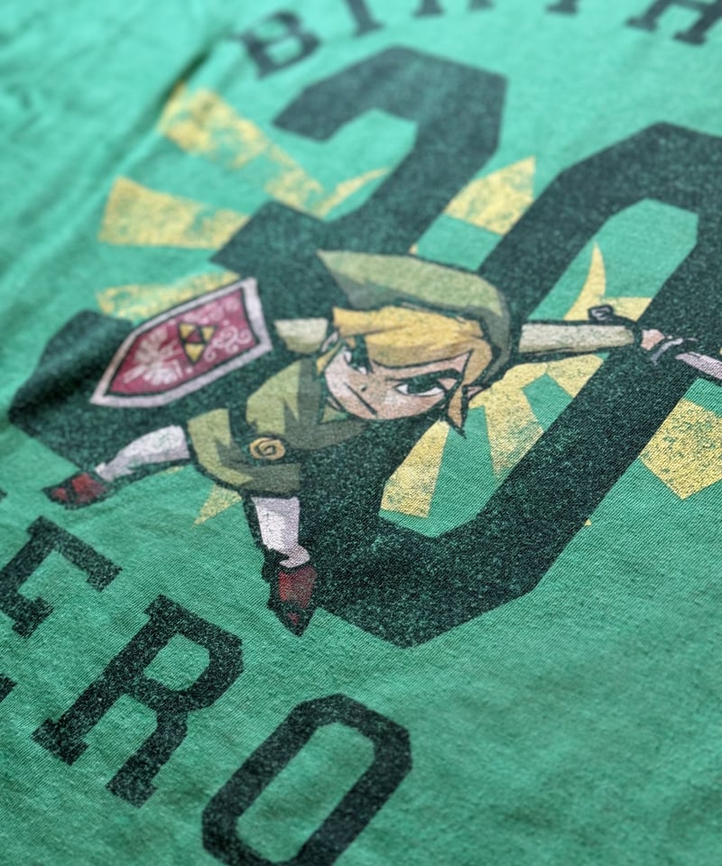古着】Nintendoオフィシャル ゼルダの伝説 30周年記念Tシャツ
