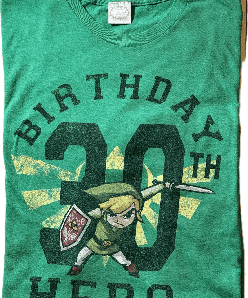古着】Nintendoオフィシャル ゼルダの伝説 30周年記念Tシャツ | Cheeky