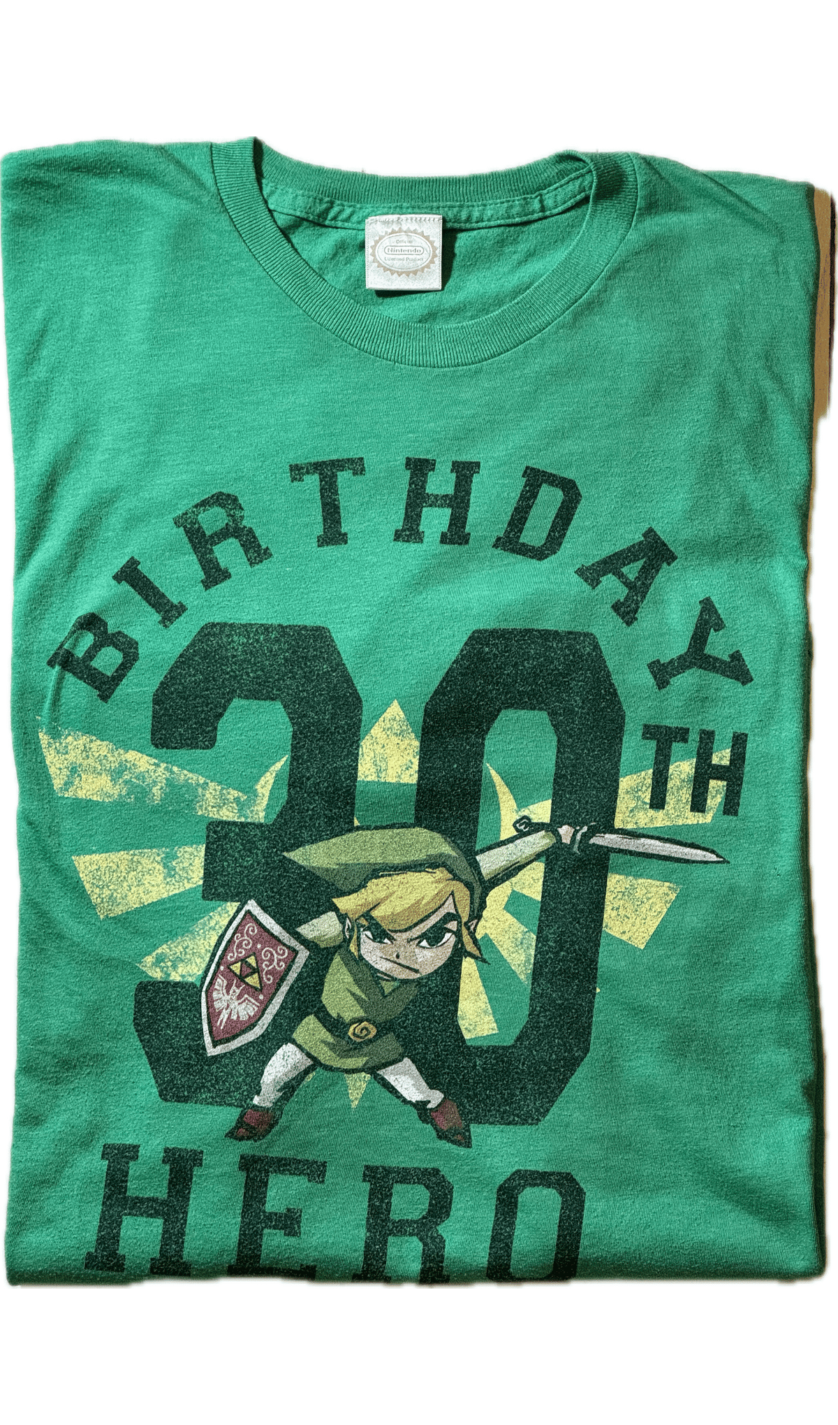 古着】Nintendoオフィシャル ゼルダの伝説 30周年記念Tシャツ 古着】Nintendoオフィシャル ゼルダの伝説 30周年記念Tシャツ