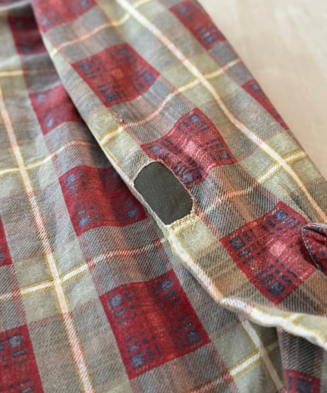 50s CHANDLER Cotton Flannel shirt