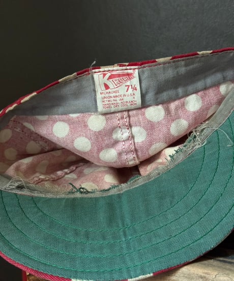 70's KROMER Railroad Cap Red