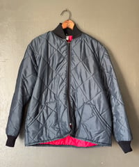 80's made in usa Gener Cycl insulated quilted coat
