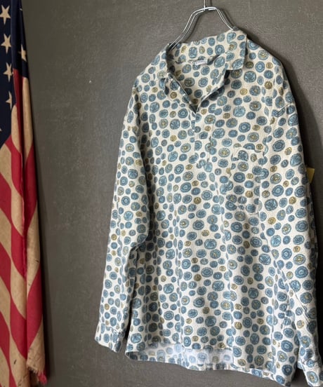 60s made in usa TOWNCRAFT penneys flannel pullover shirt