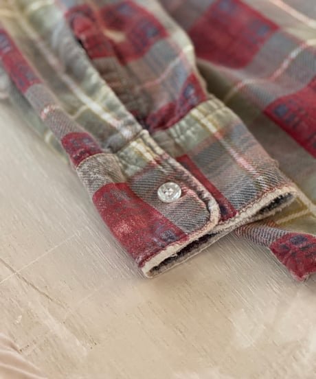 50s CHANDLER Cotton Flannel shirt