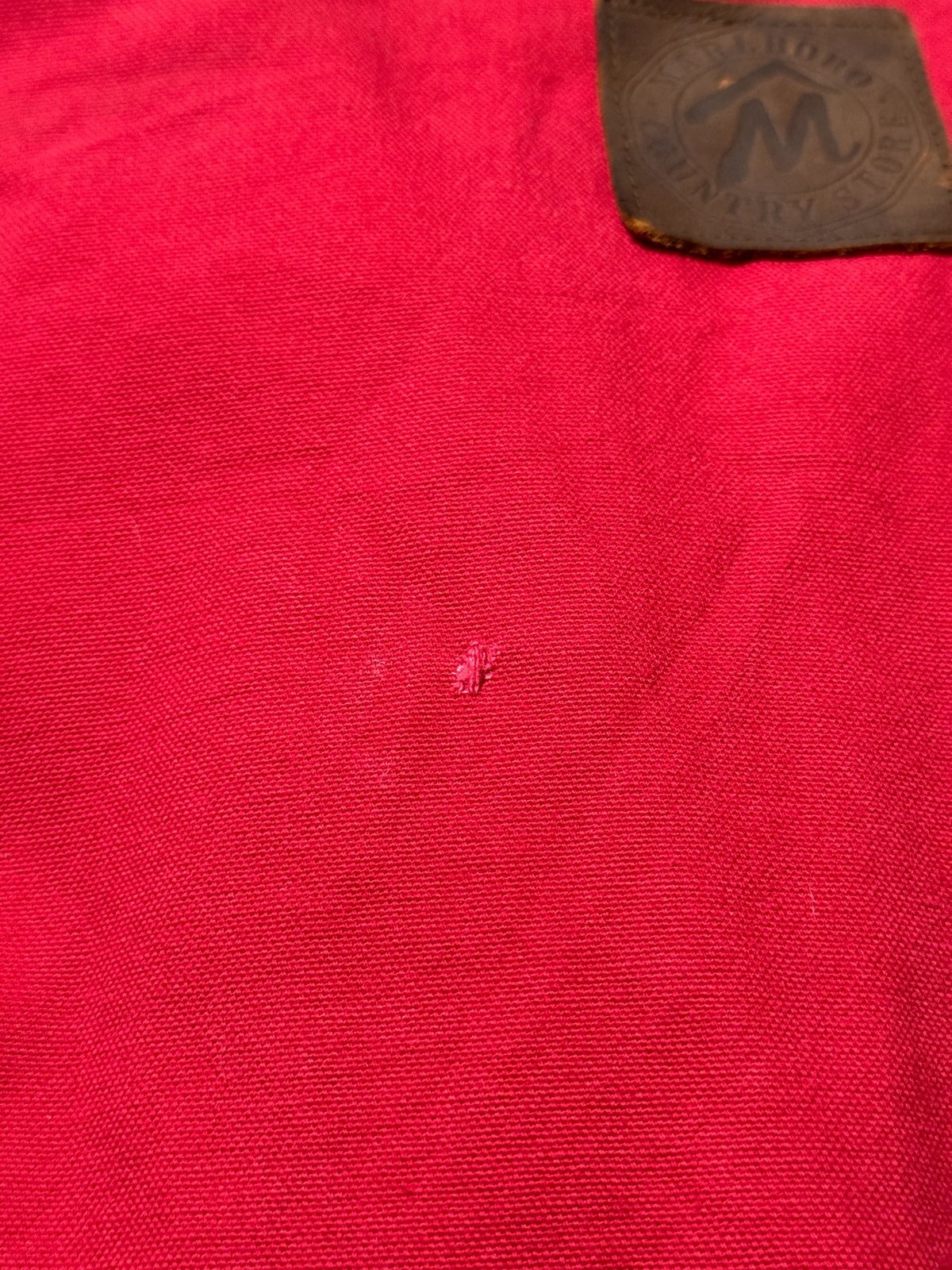 古着】80~90's マルボロレザー襟ジャケット MARLBORO COUNTRY