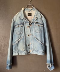 70s Wrangler damaged denim jacket