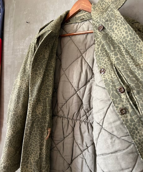 80s Poland military M89leopard camo jacket
