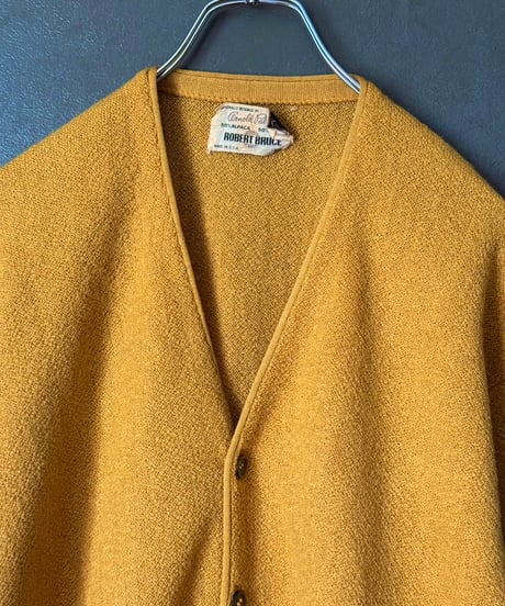 60s Vingage Alpaca knit Cardigan Sweater