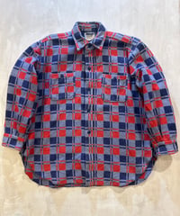 50s Champion Made in Chaina flannel shirt