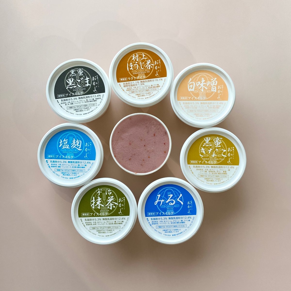 8個セット | ジェラートの通販なら和風ジェラートおかじTOKYO