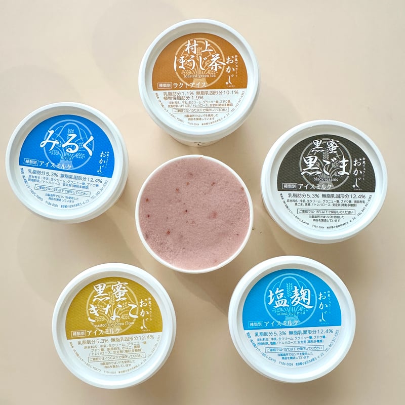 6個セット | ジェラートの通販なら和風ジェラートおかじTOKYO