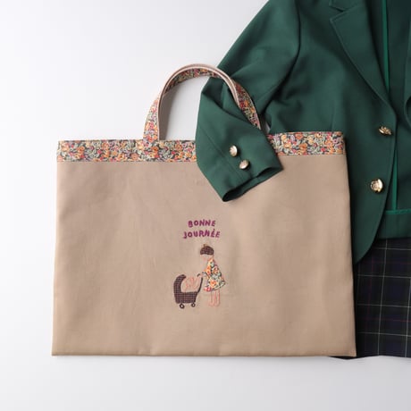 アップリケバッグ