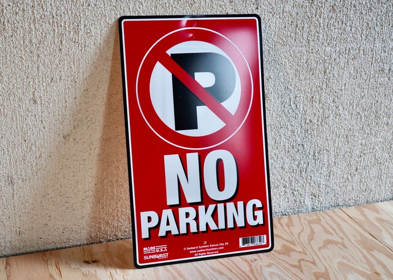 NO PARKING Sign | STUNT