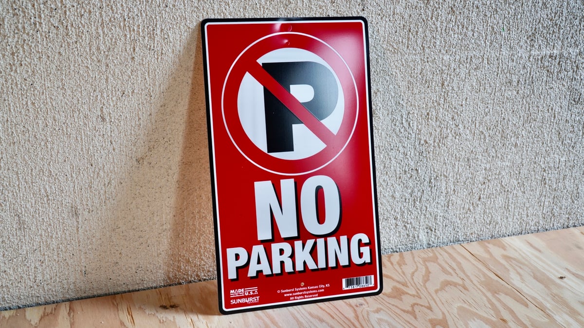 NO PARKING Sign | STUNT