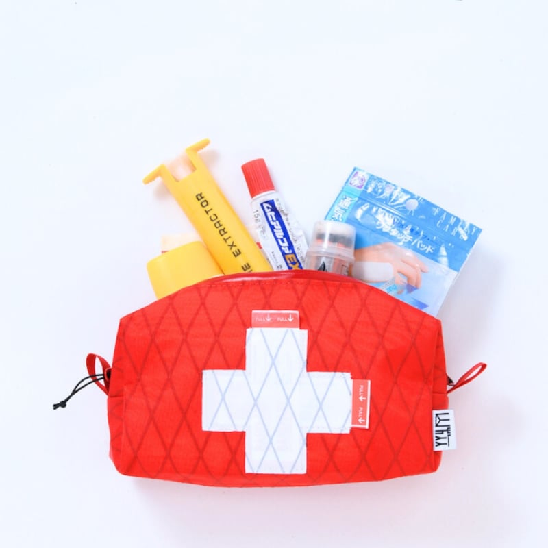 山旅 YAMATABI / X-PAC製ファーストエイドキットポーチ｜X-PAC First