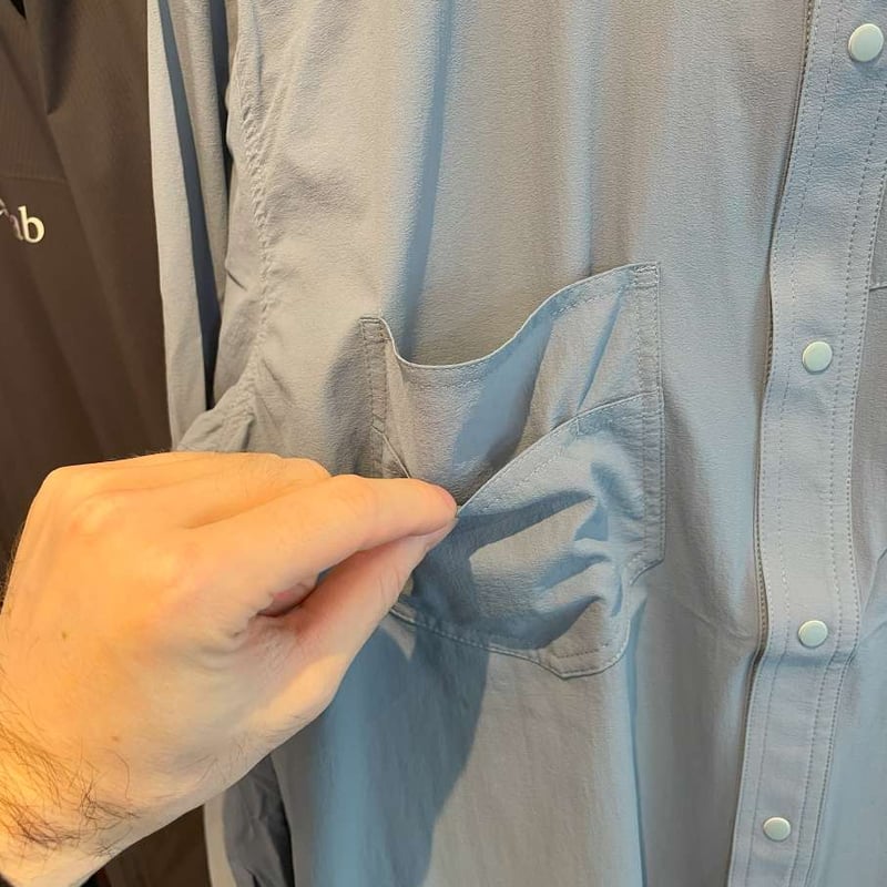 STATIC / MERCED RIVER L/S SHIRTS スタティック マーセドリバー