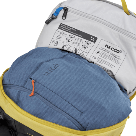 Ascendor 27 / RAB アセンダー27 ラブ　アルパイン アドベンチャーパック RECCO