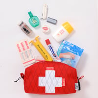 山旅 YAMATABI / X-PAC製ファーストエイドキットポーチ｜X-PAC First Aid kit pouch（登山用ポーチ/エックスパック）