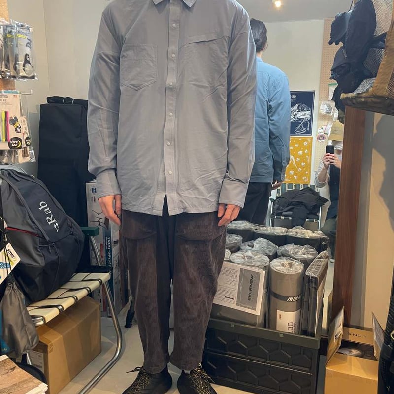 STATIC / MERCED RIVER L/S SHIRTS スタティック マーセドリバー