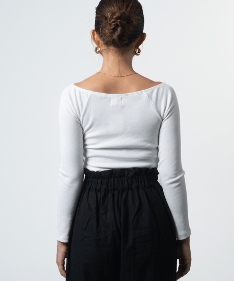 Vneck Rib Top
