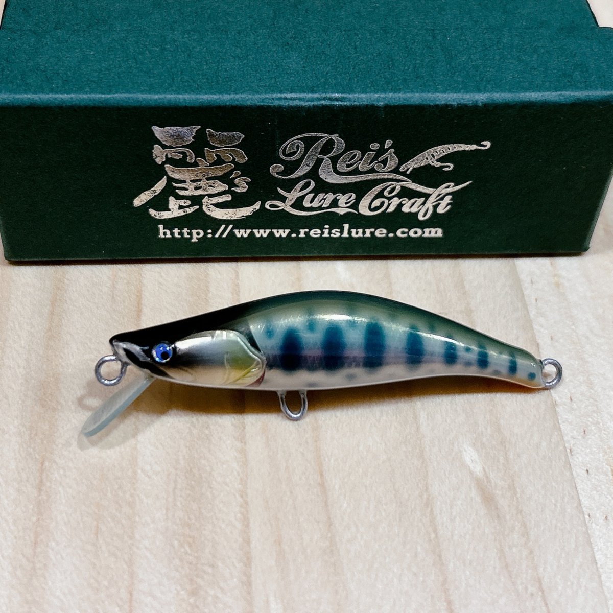 麗'sミノー　5個セット ハンドメイドミノー ◎麗's Lure Craft ☆麗's ミノー65mm S color ヤマメ | An