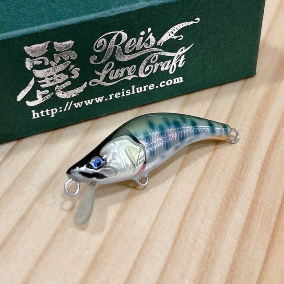 シ*ゲ様 麗'ミノー　50F＆50S ハンドメイドミノー2個セット ◎麗's Lure Craft ☆麗's ミノー50mm S color ヤマメ | A