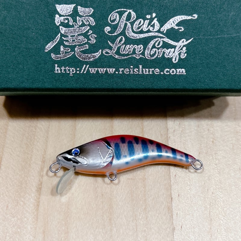 ◎麗's Lure Craft ☆麗's ミノー50mm S color ピンクチャートヤ