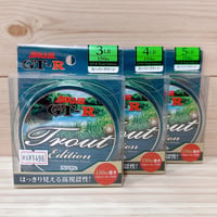 ◎Sanyo Nylon　☆APPLAUD GT-R TROUT EDITION 【150m スーパーグリーン】各種