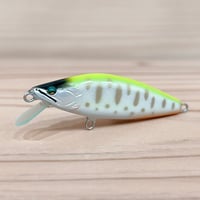 ◎麗's Lure Craft ☆麗's ミノー50mm S color ピンクチャートヤ
