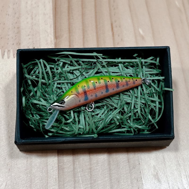 【希少】ジュンミノー50mmバイブレーション【ハンドメイド】 ◎JUN.CRAFT ⚫︎50HS CYM | Angler's Shop Palette