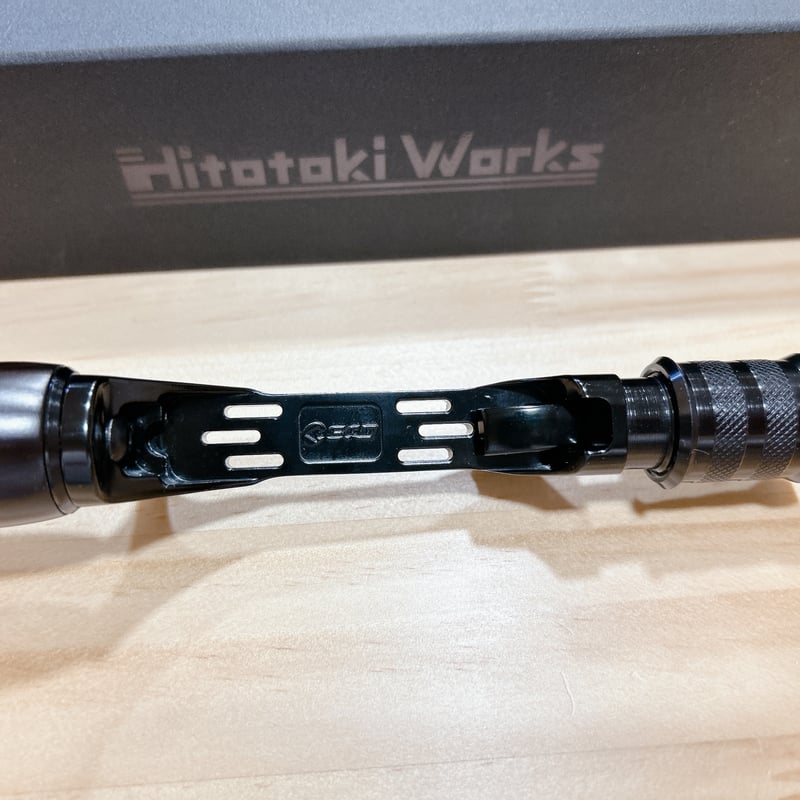 値下げ不可値下げ予定無し完売　ヒトトキワークス　黒壇ガングリップ奇跡の未使用品 黒檀ガングリップ EB-GUN-235 - 渓流用トラウトロッド・ロッド