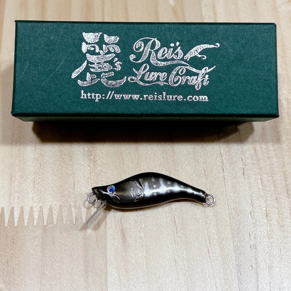 ◎麗's Lure Craft ☆麗's ミノー42mm HS colorブラックパールヤ