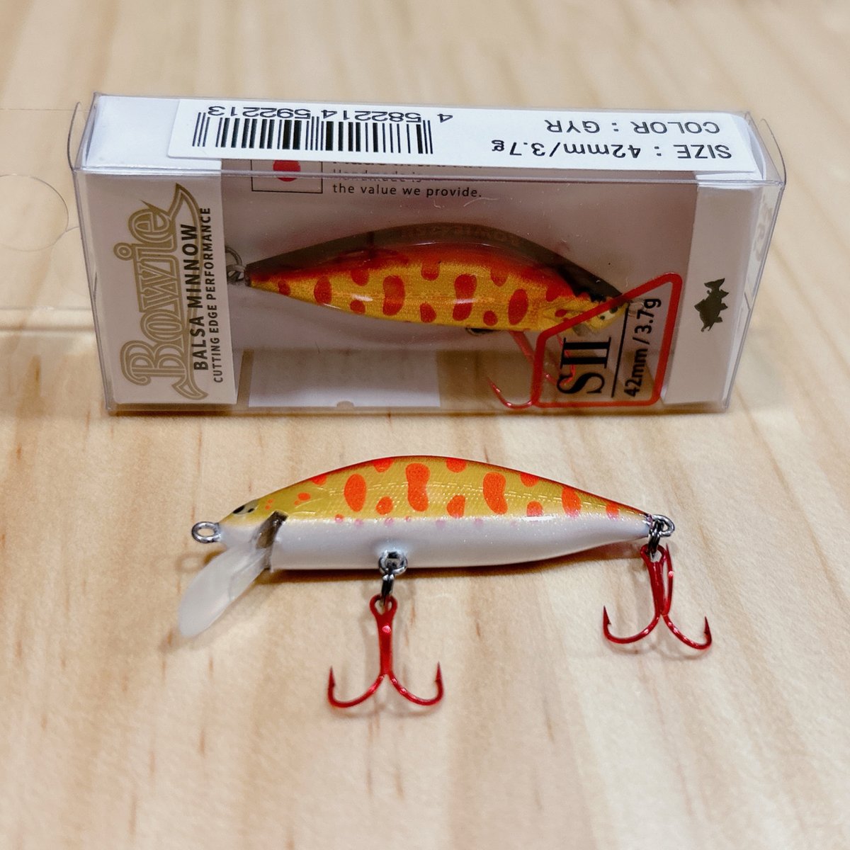 イトウクラフト ボウイ42S タイプII 3.7g シンキング #GYG