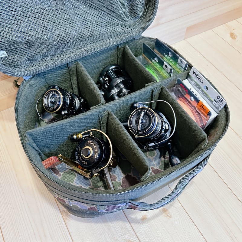 ◎Foxfire ⚫︎FE-CAMOリールケース ☆グリーンカモ | Angler's