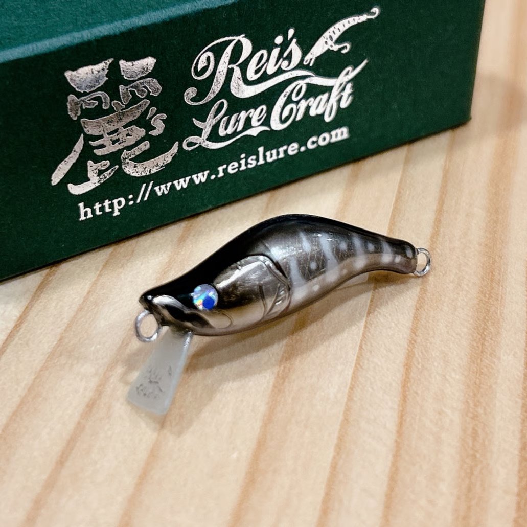 ◎麗's Lure Craft ☆麗's ミノー42mm HS colorブラックパールヤ