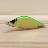 ◎麗's Lure Craft ☆麗's ミノー50mm S color ピンクチャートヤ