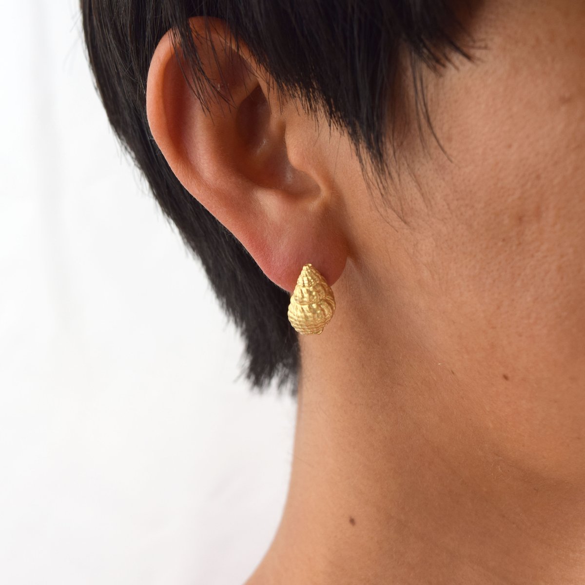 ポメころび◆希少✧ブルーオブシディアンピアス✧14kgf Bisho pierce 12 ヒメムシロ | Bisho online shop
