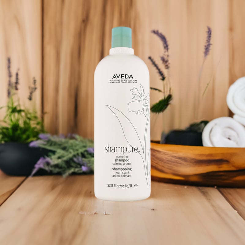 AVEDA shampoo 1000ml リッチ　数回使用 Aveda Botanical Wellness Scalp Solution: Purifying