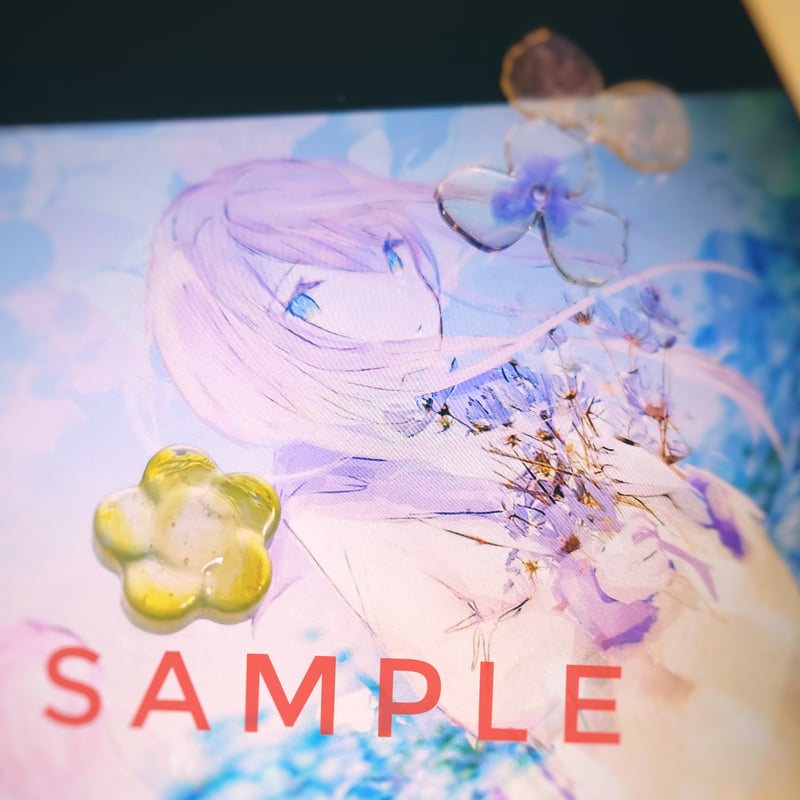 beatmaniaIIDX ANEMONE ラメ入り横長アクリルスタンド | citrilfinch